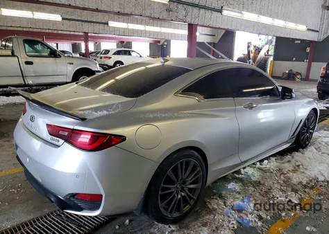 2017 Infiniti Q60 Red Sport 400 z USA, uszkodzony, nr VIN JN1FV7EL2HM700066